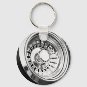 Basket strainer keychain