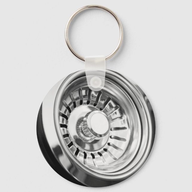Basket strainer keychain (Front)