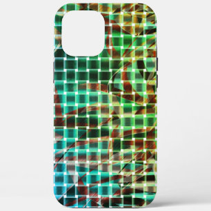 Basket style of green and brown similar dry straw iPhone 12 pro max case