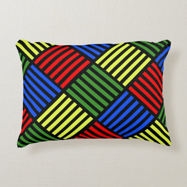 Basket Weave Accent Pillow (Front)