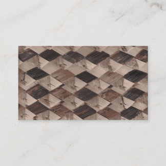 Basket Weave Business Card