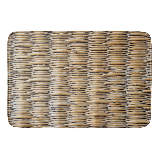 Basket Weave Macro Bath Mat (Front)