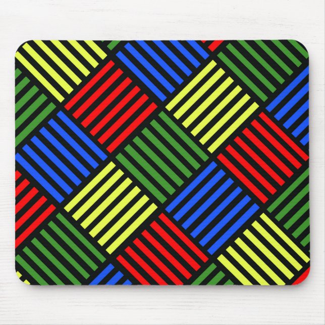 Basket Weave Mouse Pad (Front)