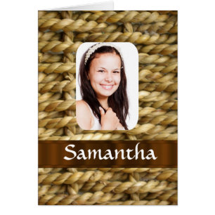 Basket weave photo template