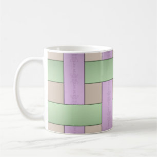 Basket weaving coffee mug