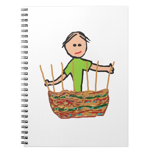 Basket Weaving Notebook (Front)