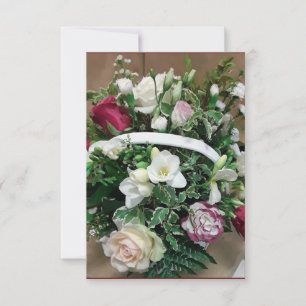 Basket with Handle Thank You Card