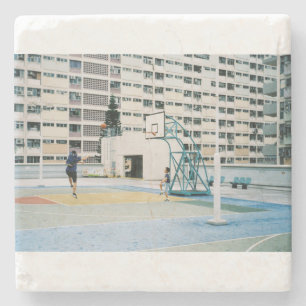 Basketball 103 stone coaster