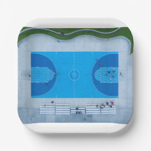 Basketball 109 paper plate
