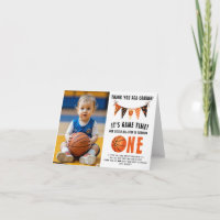 Basketball 1st Birthday Party