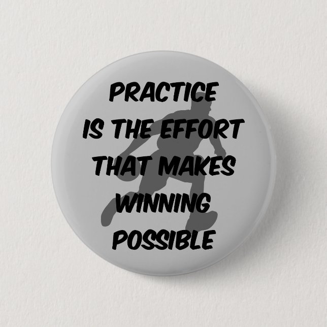 Basketball 2 Inch Round Button (Front)