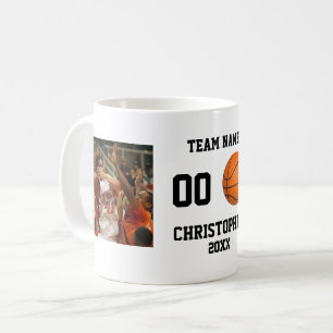 Basketball 7 Photo Collage Coffee Mug