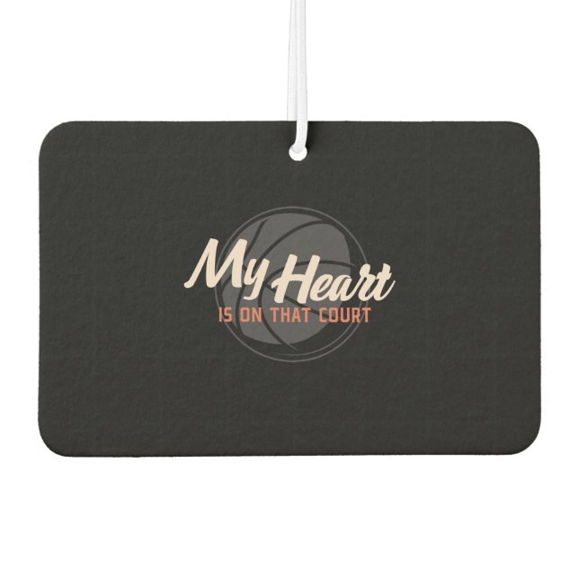 Basketball Air Freshener (Front)