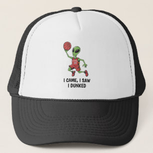 Basketball Alien Hat