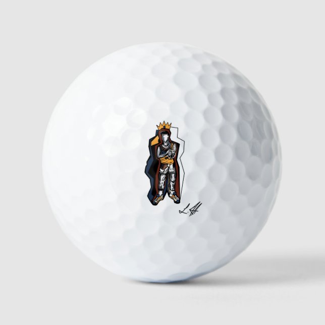 Basketball Allstar Golf Balls (Front)