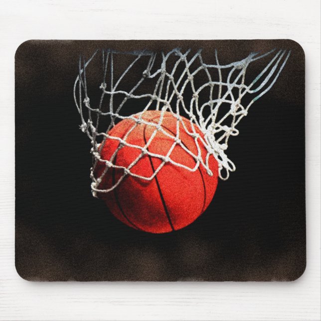 Basketball Art Mouse Pad (Front)