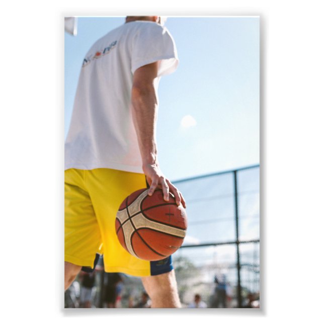 Basketball Artwork Photo Print (Front)