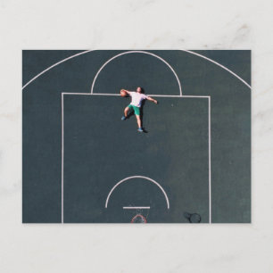 Basketball Artwork Postcard