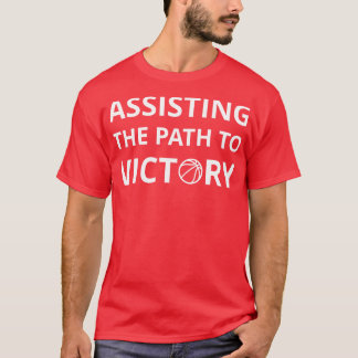 Basketball Assistant Coach Assisting The Path To V T-Shirt