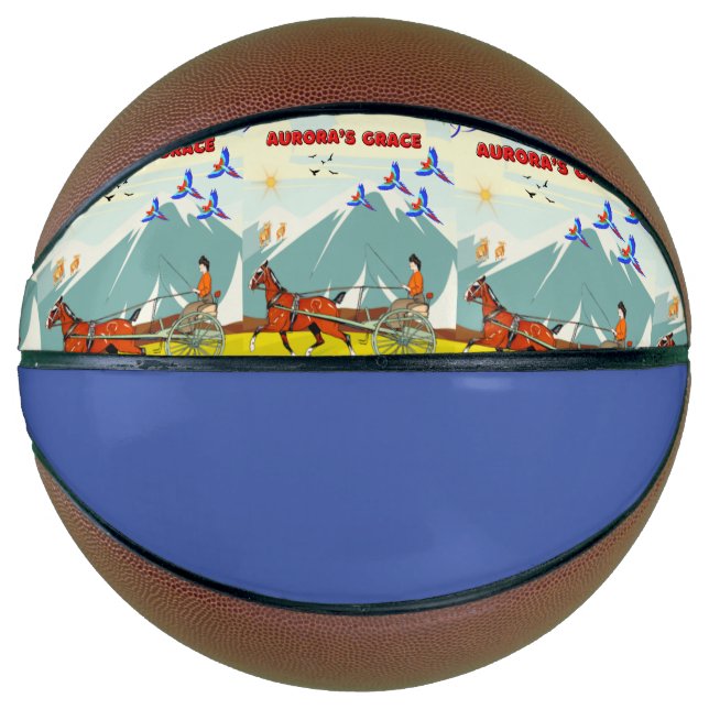 Basketball, Aurora’s Grace Design Basketball (Front)