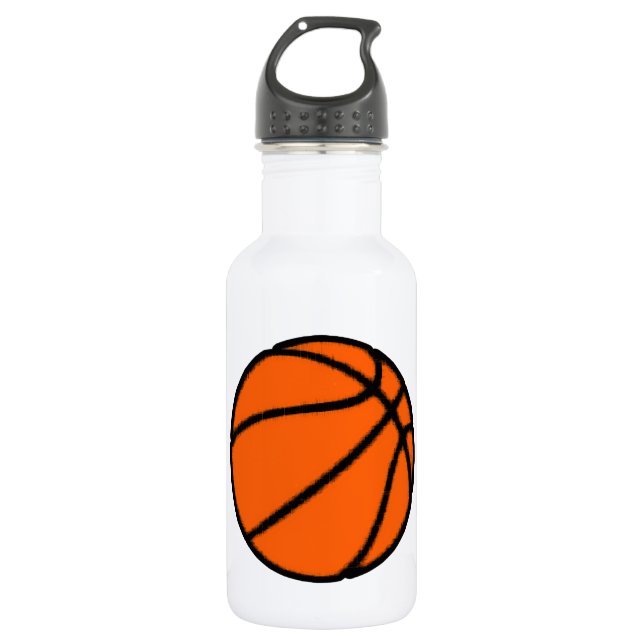 Basketball (ball) 532 ml water bottle (Front)