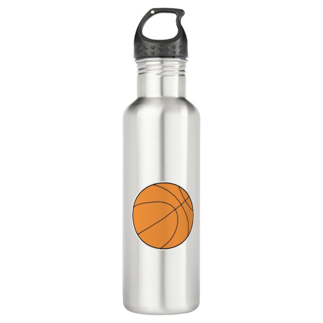 Basketball Ball 710 Ml Water Bottle (Front)