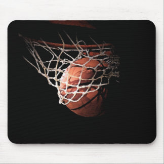 Basketball Ball in Action Mouse Pad