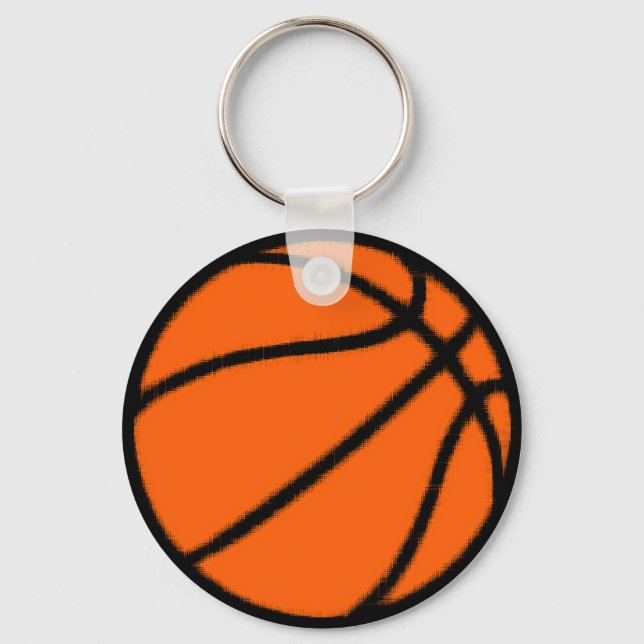 basketball ball keychain (Front)