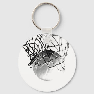 Basketball Ball Keychain