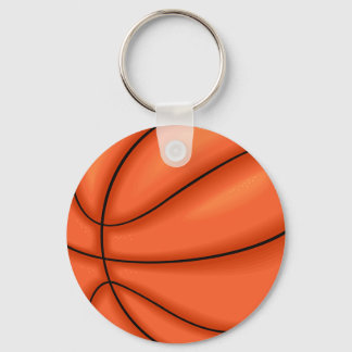 Basketball ball keychain