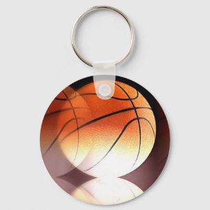 Basketball Ball Keychain