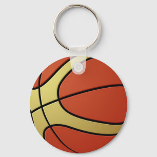 basketball-ball keychain