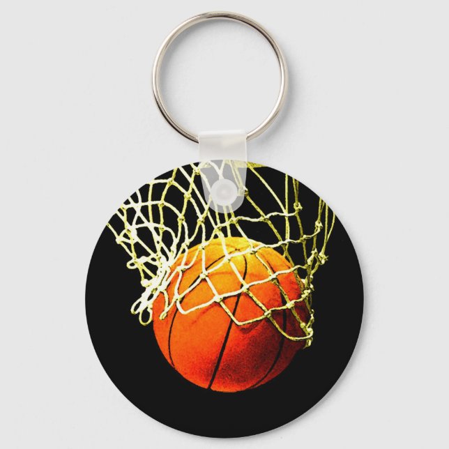 Basketball Ball Keychain (Front)