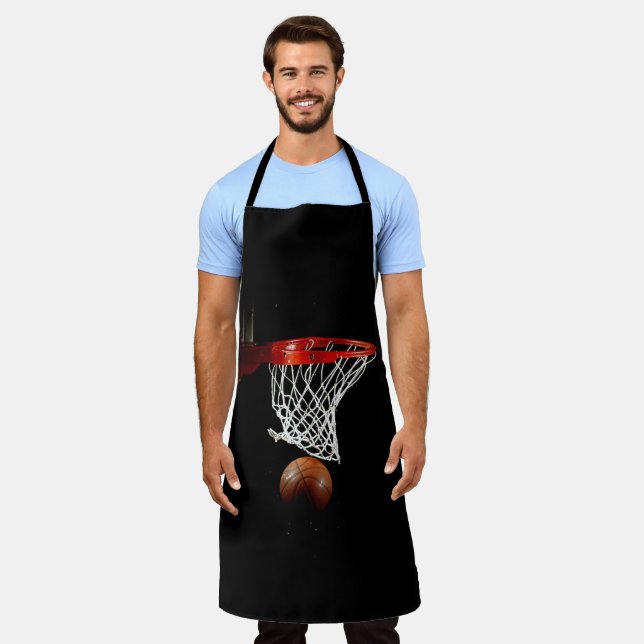 Basketball Ball & Net Apron (Worn)