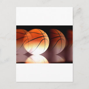 Basketball Ball Postcard