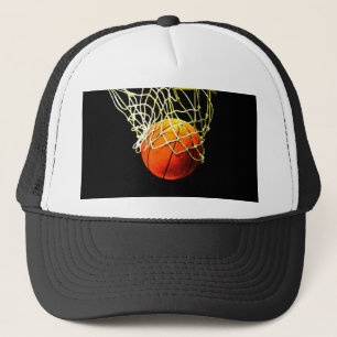 Basketball Ball Trucker Hat