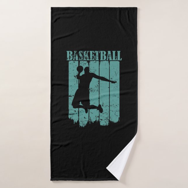 Basketball Ballsport Amerika Teamsport (Serviette de bain)