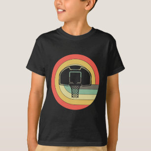 Basketball Basketball Player Retro Basketball Boys T-Shirt