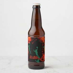 BASKETBALL        BEER BOTTLE LABEL