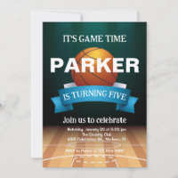 Basketball Birthday boy Sports Theme Game