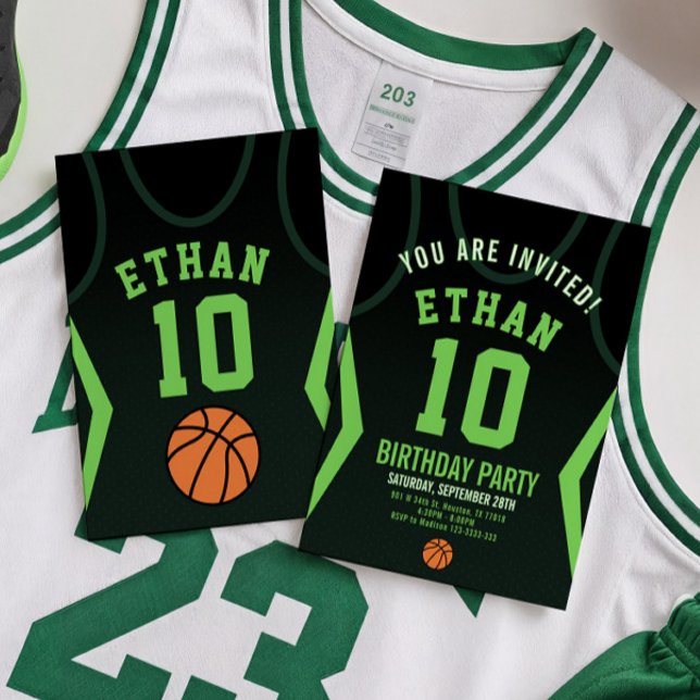 Basketball Birthday Invitation (Creator Uploaded)