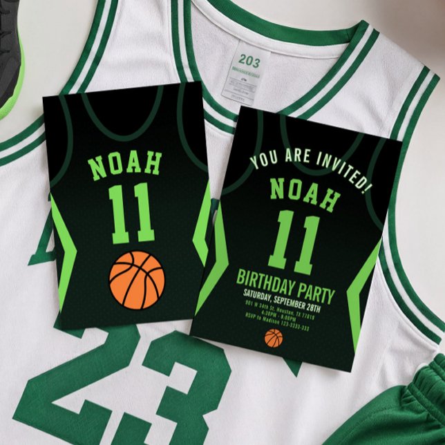 Basketball Birthday Invitation (Creator Uploaded)