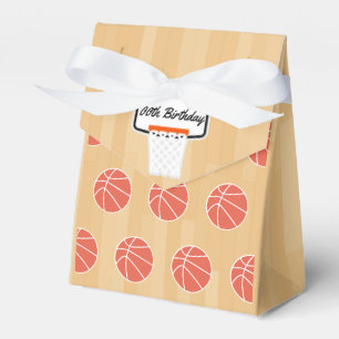 Basketball Birthday Party Guest Thank You Favor Box