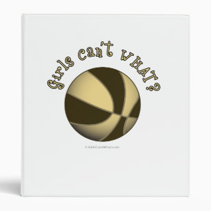 Basketball - Black/Gold Binder