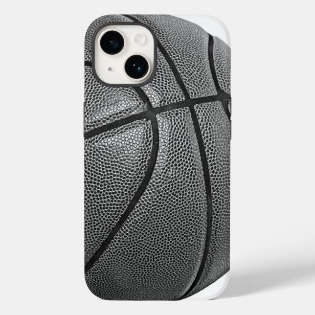 Basketball Black & White Case-Mate iPhone Case (Back)