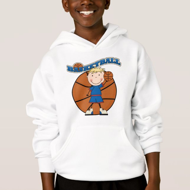 BASKETBALL Blonde Boy T-shirts and Gifts (Front)