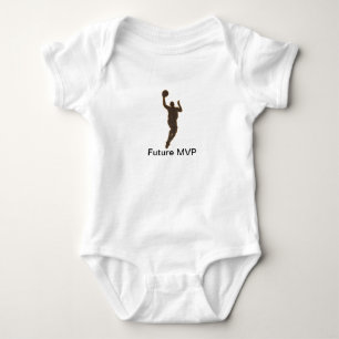 Basketball Boy MVP Romper Bodysuit