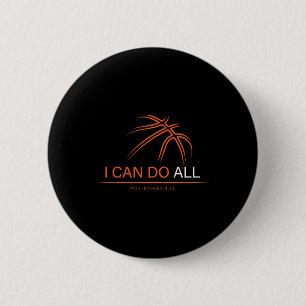 Basketball Boys Women Men Teen Girls Gifts Christi 2 Inch Round Button
