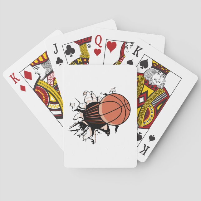Basketball Breakout  Playing Cards (Back)
