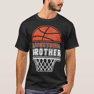 Basketball Brother Basketball Lover Fan Kids Boys  T-Shirt